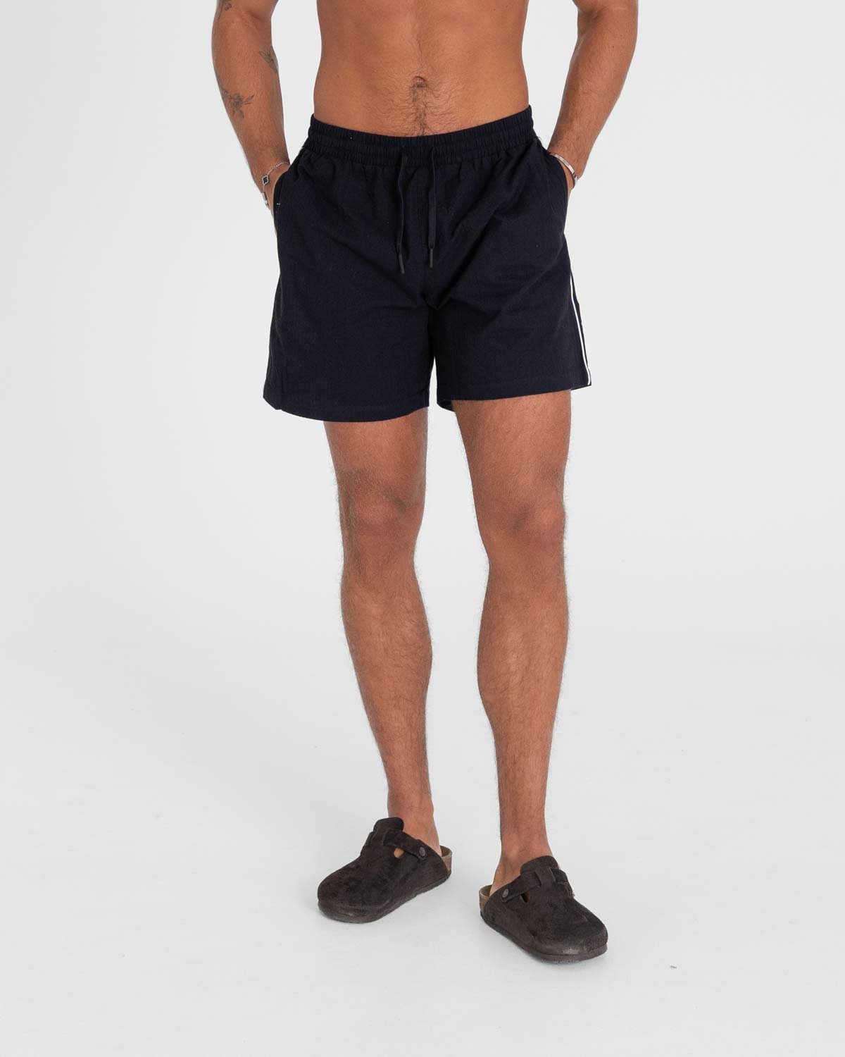 Badeshorts Sorte | Skagen - clothing.dk